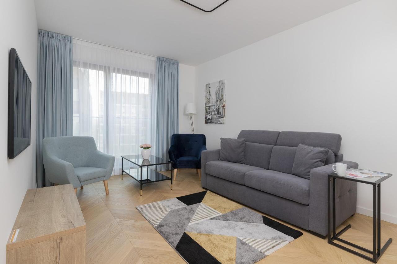 Warsaw Praga Okrzei Apartment By The River By Noclegi Renters Екстериор снимка